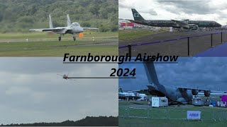 Farnborough International Airshow 2024 [upl. by Kihtrak]