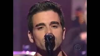 Dashboard Confessional on Letterman 2004  quotVindicatedquot from SpiderMan 2 [upl. by Aleciram407]