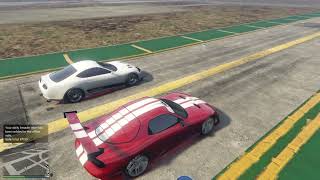 GTA ONLINE  Annis ZR350 vs Dinka Jester Classic [upl. by Yentnuoc896]