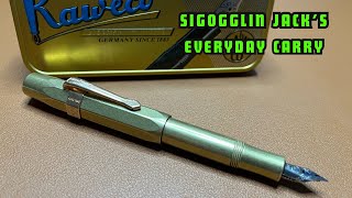 BRASS Kaweco SPORT Fountain Pen [upl. by Kentiggerma]