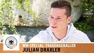 Russland quotWodkaquot  Julian Draxler im Fragengeballer  WMSpecial I Kickbox [upl. by Killion]