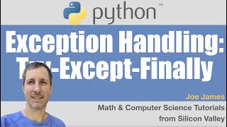 Python Exception Handling with Try Except Finally [upl. by Richlad]