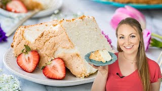 Heavenly Airy Angel Food Cake [upl. by Marlo664]