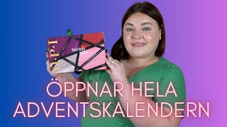 ÖPPNAR OPI ADVENTSKALENDER 2023 [upl. by Marieann386]