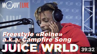 Juice WRLD freestyle sur quotReinequot de Dadju  quotCampfire Songquot official [upl. by Gievlos448]