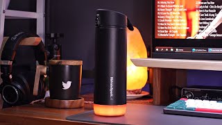 HidrateSpark PRO Smart Bottle Review  Life Changing [upl. by Aizahs]