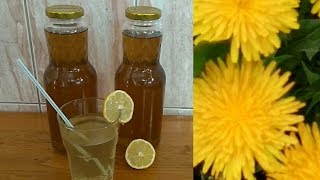 Domaći sok od maslacka sirup od maslačka  Video Recept [upl. by Aikrahs185]