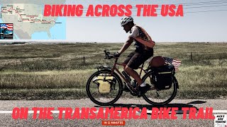 The TransAmerica Bike Trail in 12 Minutes BIKING ACROSS THE USA [upl. by Bonneau]