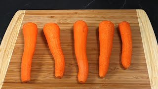 Carrots Recipe  Sweet Carrots Meal  Your Kids Will Love it [upl. by Swee]