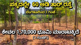 FARM LAND SALE IN CHANNAPATNA NEAR BENGALURU 57 KM FROM KENGERI 10 KM FROM CHANNAPATNA LAND SALE [upl. by Hildegaard]