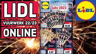 LIDL FEUERWERK PROSPEKT 20222023  LIDL VUURWERK 20222023 ONLINE [upl. by Mendes]