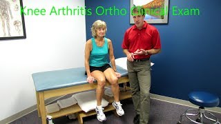 Knee Arthritis  Ortho Clinical Exam [upl. by Amoeji]