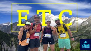 Notre premier trail sur lETC by UTMB [upl. by Odo]