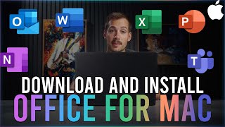 2024 Update How to Download and Install Office for Mac [upl. by Ykceb]