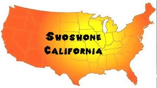 How to Say or Pronounce USA Cities — Shoshone California [upl. by Laaspere937]