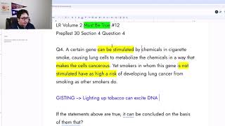 Harvard Law Student Explains LSAT Logical Reasoning Must Be True PT30 S4 Q4 하버드 로스쿨생의 LSAT 강의 [upl. by Hpeseoj789]