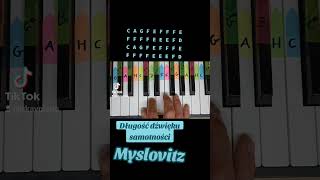 Długość dźwięku samotności  Myslovitz piano tutorial jak zagrać na pianinie darmowe nuty piano [upl. by Atnauq]