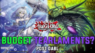 THE BEST DECK POST DABL ON A BUDGET YuGiOh Paleozoic Tearlament Deck Profile  Duel Replay [upl. by Rabelais]