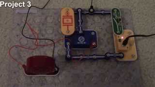 ELENCO Snap Circuits Projects 1  10 [upl. by Battiste293]