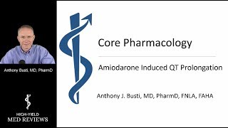 Pharmacology  Amiodarone Induced QT Prolongation  by Dr Busti [upl. by Matusow7]