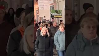 Reutlingen 27012024 🇩🇪 Ihr wollt einen Krieg Dann geht doch hin Wir haben die Schnauze voll [upl. by Hoffert]