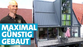 Wohnen extrem im Minimalhaus  Eigenheim günstig selber bauen [upl. by Nirred]