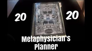 Metaphysicians Day Planner 2020 Review [upl. by Sualocin952]