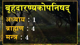 बृहदारण्यकोपनिषद् 144 मन्त्र अनुवाद एवं व्याख्या  Brihadaranyaka Upanishad 144 [upl. by Cha]