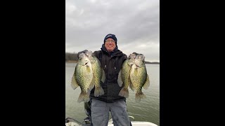 Slab Crappies and big bass on Newton Lake IL [upl. by Bucella]