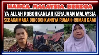 WARGA MALAYSIA BERDOA  Robohkanlah Kerajaan Malaysia Sebagaimana Dirobohkannya Rumahrumah Kami [upl. by Leunamnauj]