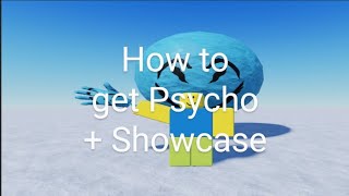 How to get Psycho  Showcase  Slap Battles But Bad [upl. by Yennej]