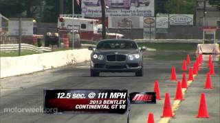 Road Test 2013 Bentley Continental GT V8 [upl. by Sacram56]