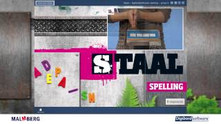 Demo digibordsoftware Staal taal en spelling [upl. by Eardna]