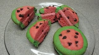 Watermelon Whoopie Pies [upl. by Nanah]