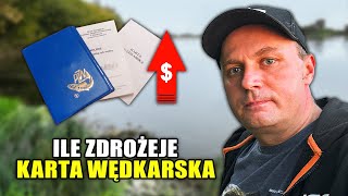 PODWYŻKA CEN ZEZWOLENIA na ŁOWIENIE RYB w 2024 ROKU [upl. by Yelhak]