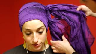 Transform Your Look with Crushed Silk Scarf  Rivka Malka [upl. by Nanda877]