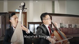 Majulah Singapura Singapores National Anthem – EastWest Instrumental Cover [upl. by Nosak]