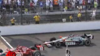 Franchitti Wins the Indy 500 [upl. by Dafodil]