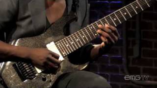 Animals as Leaders Tosin Abasi plays quotWave of Babiesquot on EMGtv [upl. by Nanis]