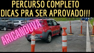 Àrea de Exame Detran Aricanduva Percurso Completo Atualizado [upl. by Inavoig]