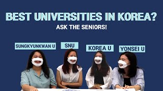 Top Universities Differences in Seoul SKY  Sungkyunkwan  SKY  성균관대 학교 비교 유학생 버전 [upl. by Osgood]