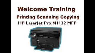 How to scan HP Laserjet M1132 MFPរបៀបស្កេនHP Laserjet M1132 MFP [upl. by Nohs221]