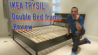 IKEA Trysil Double bed frame review [upl. by Yraeg]