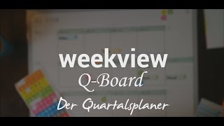 QBoard  Der Quartalsplaner von weekview [upl. by Idoc626]