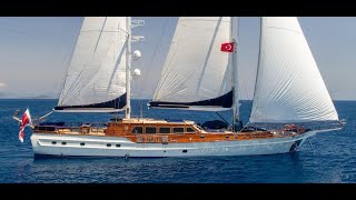 SY VOYAGE 34 m Steel Hull Sailing Yacht For Sale  Malta Commercial Rina classed Full Walkthrough [upl. by Bultman]