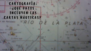 Cartografía ¿qué datos incluyen las cartas náuticas 1 La profundidad [upl. by Swope]