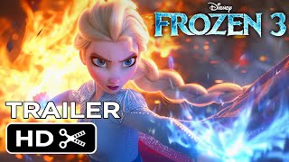 FROZEN 3 2025  Teaser Trailer  Walt Disney Animation Concept 4K [upl. by Rossie]