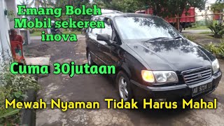 30jutaan mobil keluarga Murah Mewah Hyundai trajet manual 20 tahun 2000 murah cuma 35 juta saja [upl. by Iorgo]