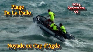 Cap dAgde  danger de la mer  2024 sept 06 [upl. by Adnoel411]