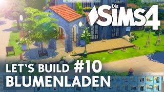 Die Sims 4 Lets Build Blumenladen 10 Floras Zimmer [upl. by Ylhsa]